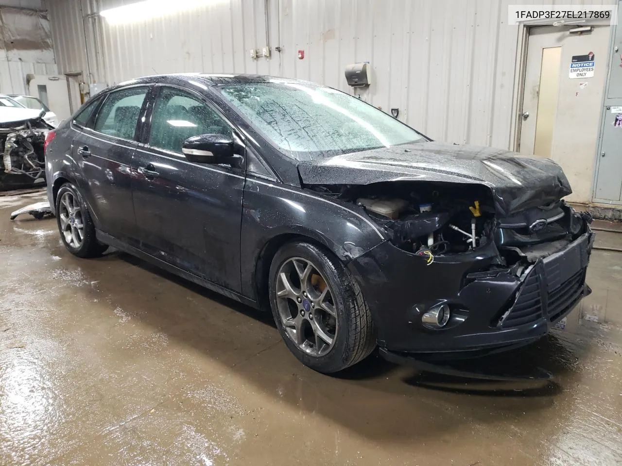 2014 Ford Focus Se VIN: 1FADP3F27EL217869 Lot: 78310354