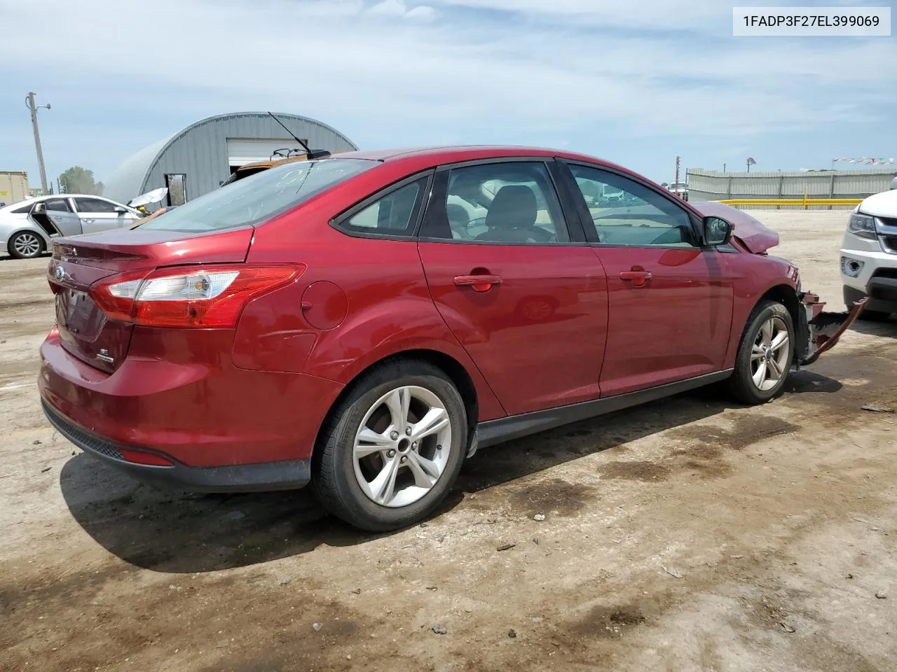 2014 Ford Focus Se VIN: 1FADP3F27EL399069 Lot: 78326924