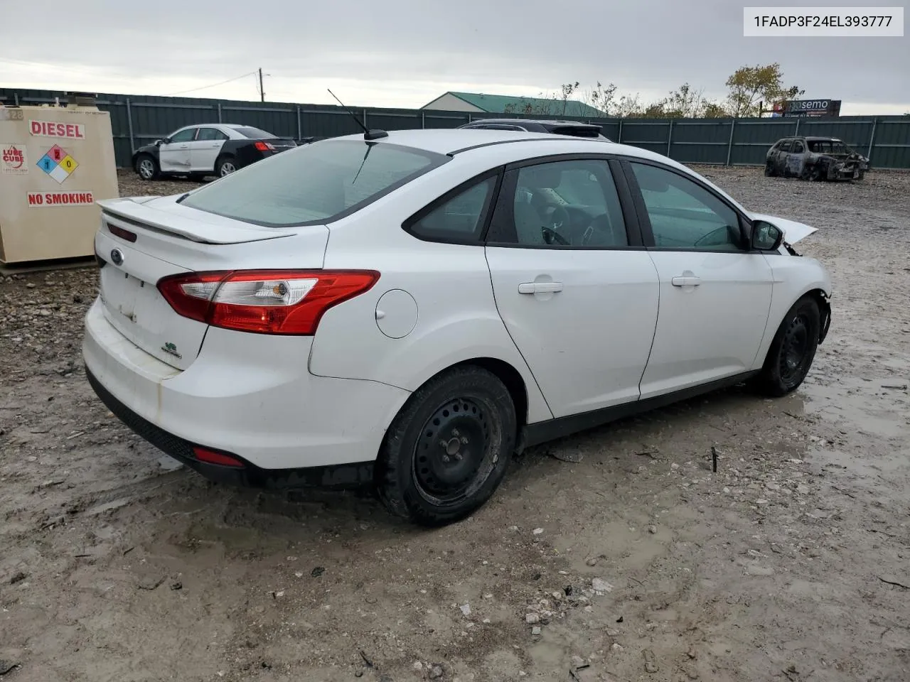 2014 Ford Focus Se VIN: 1FADP3F24EL393777 Lot: 78331204