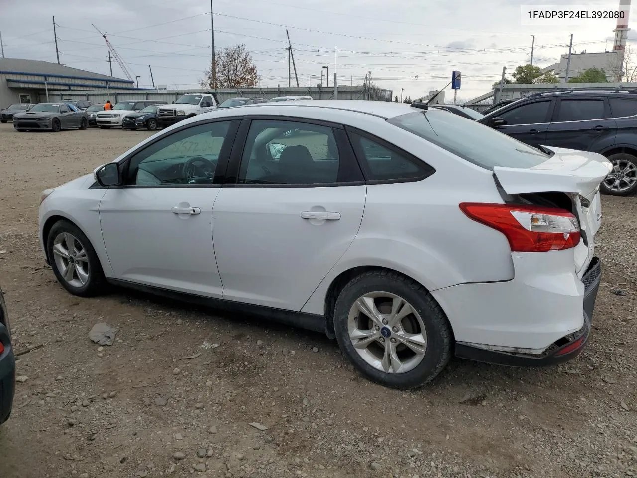 2014 Ford Focus Se VIN: 1FADP3F24EL392080 Lot: 78428034