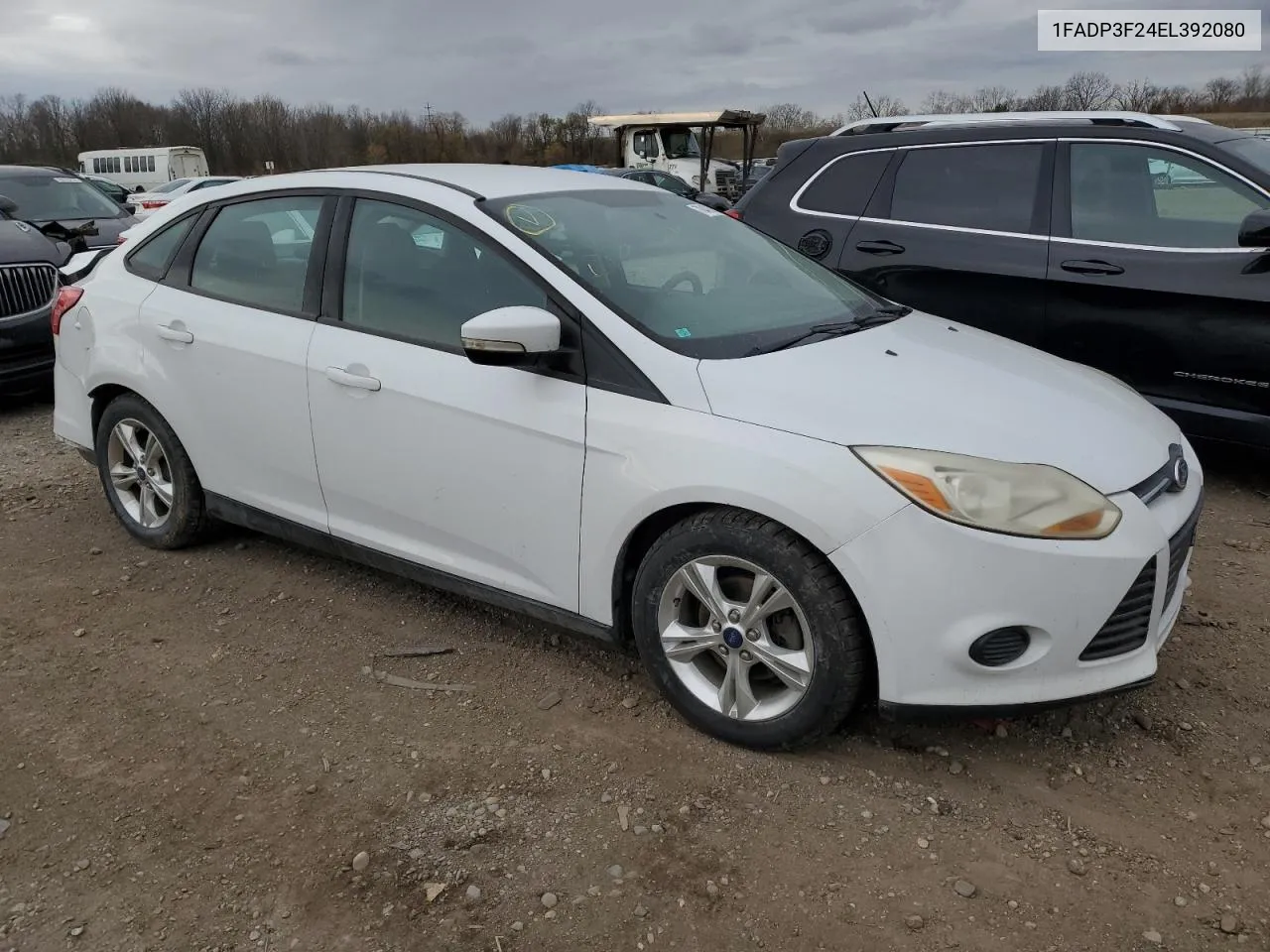 2014 Ford Focus Se VIN: 1FADP3F24EL392080 Lot: 78428034