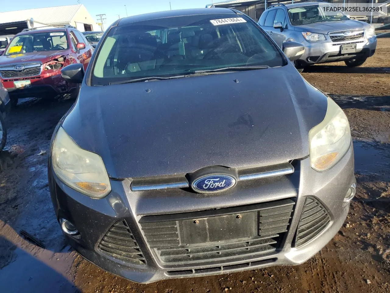 2014 Ford Focus Se VIN: 1FADP3K25EL362981 Lot: 78441864