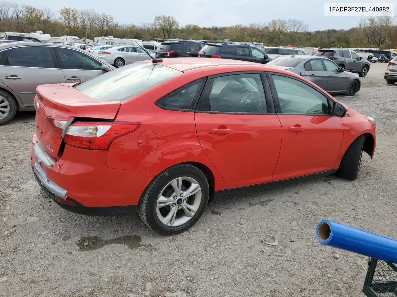 2014 Ford Focus Se VIN: 1FADP3F27EL440882 Lot: 78446914