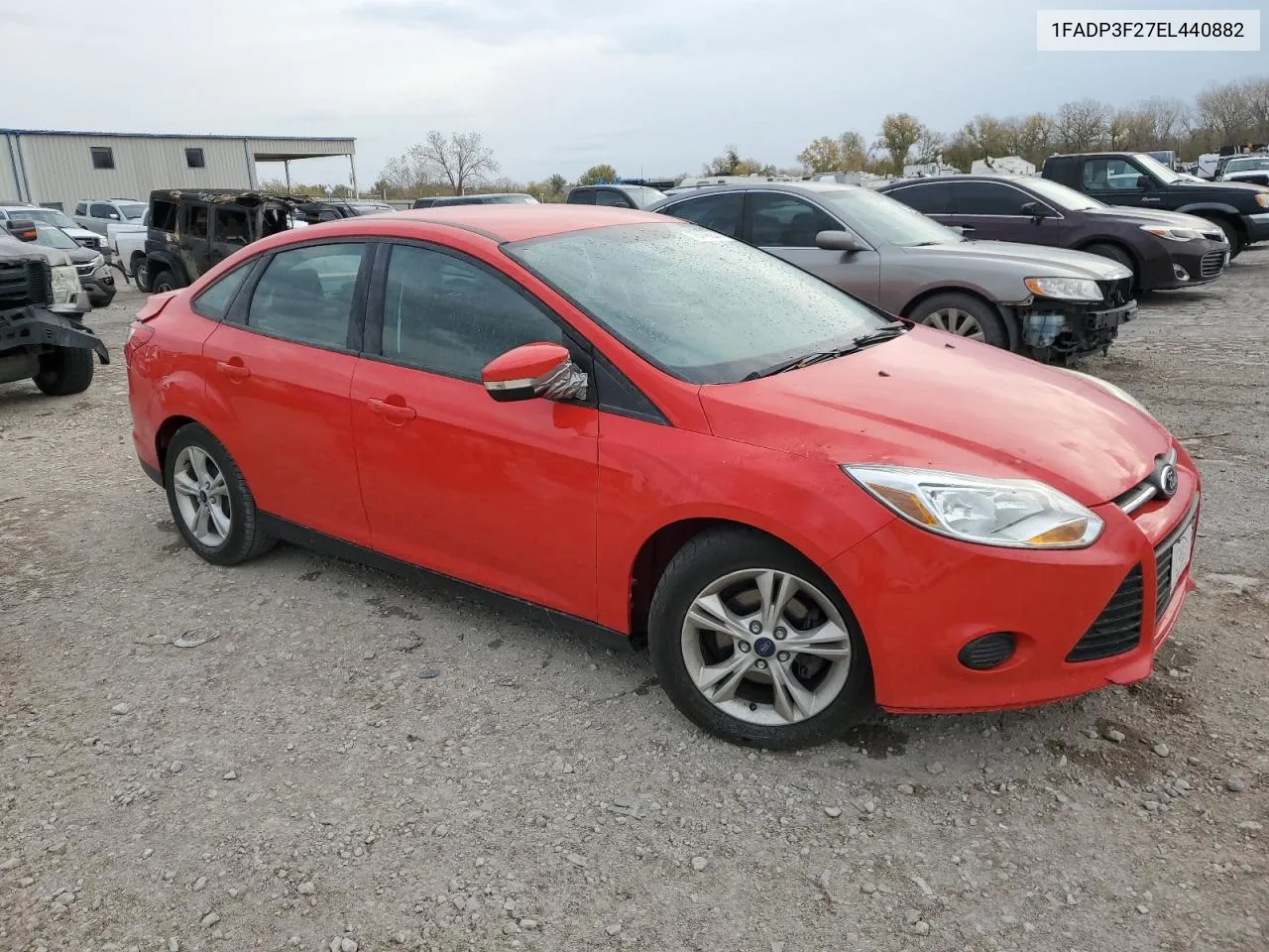 2014 Ford Focus Se VIN: 1FADP3F27EL440882 Lot: 78446914