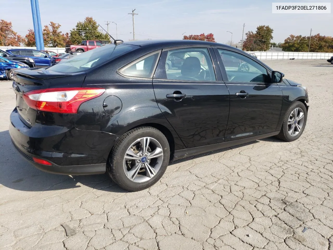 2014 Ford Focus Se VIN: 1FADP3F20EL271806 Lot: 78501524