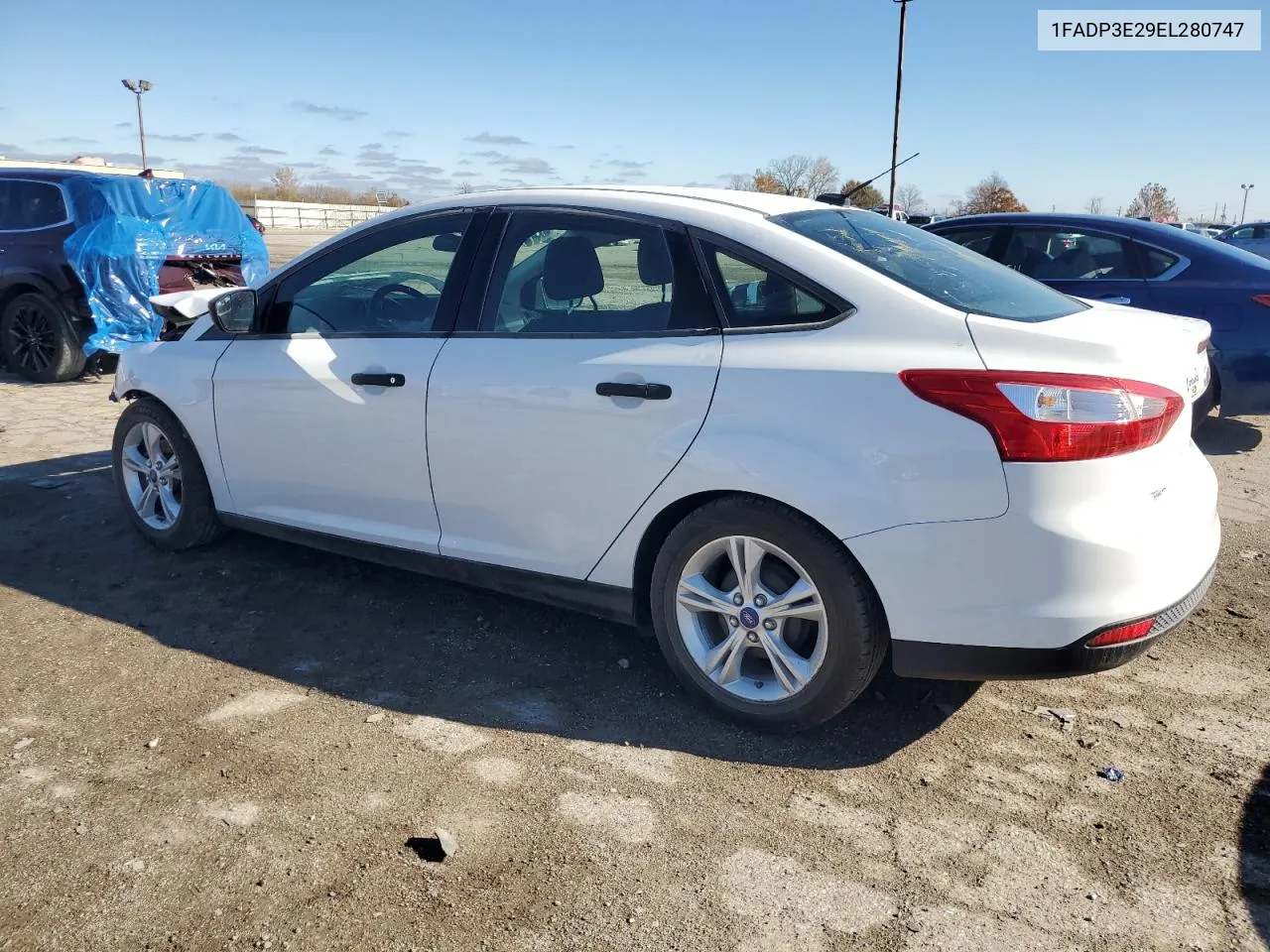 2014 Ford Focus S VIN: 1FADP3E29EL280747 Lot: 78524504