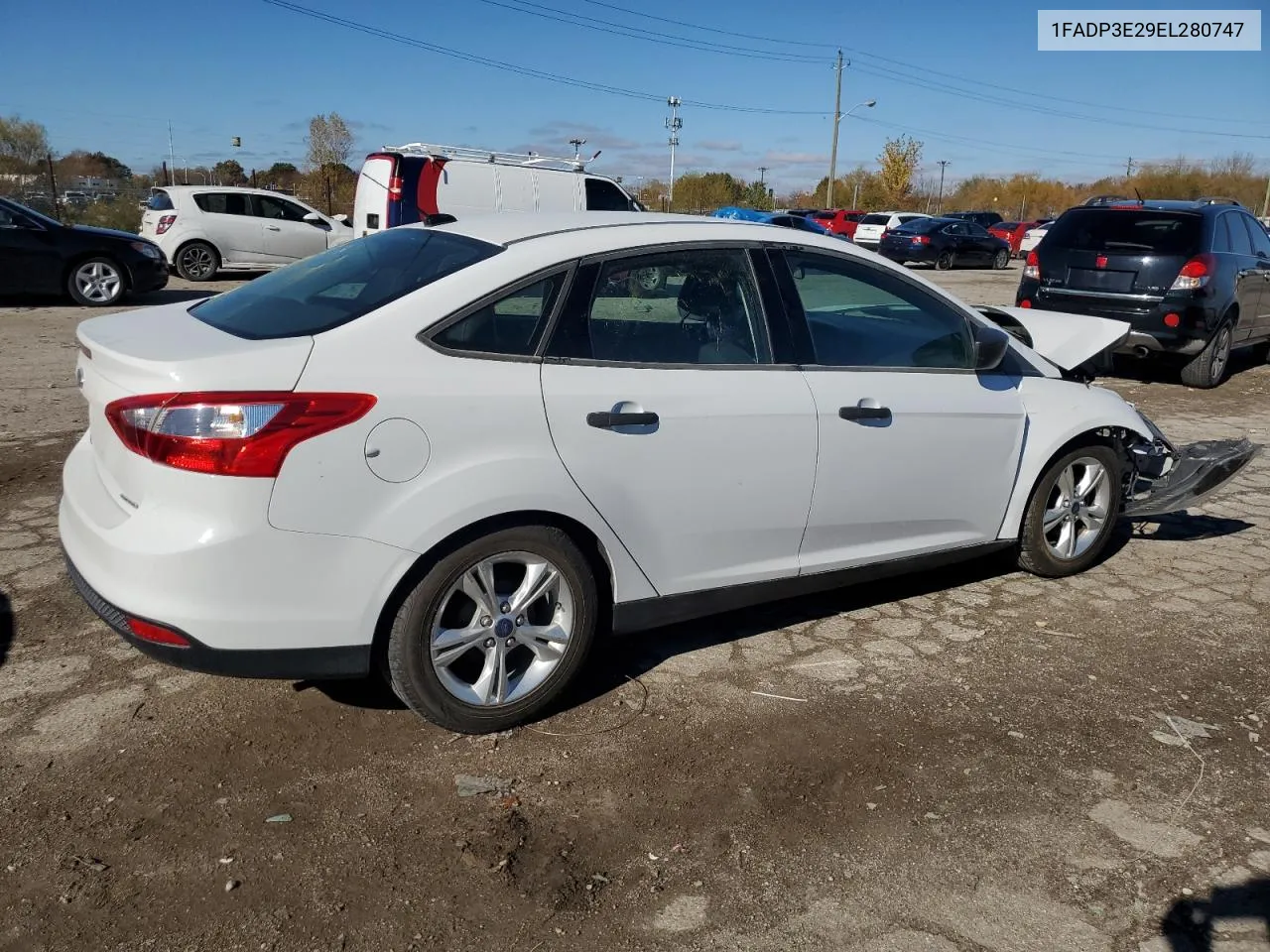 2014 Ford Focus S VIN: 1FADP3E29EL280747 Lot: 78524504