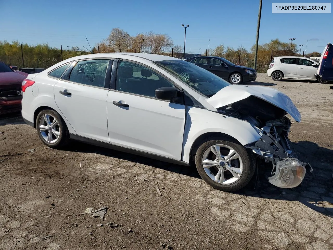 2014 Ford Focus S VIN: 1FADP3E29EL280747 Lot: 78524504