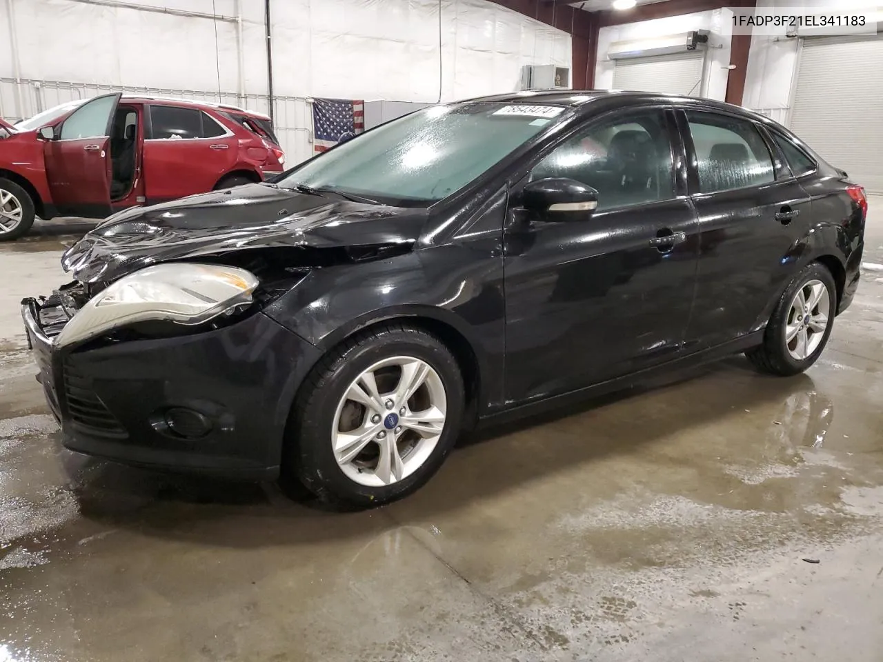 2014 Ford Focus Se VIN: 1FADP3F21EL341183 Lot: 78543474