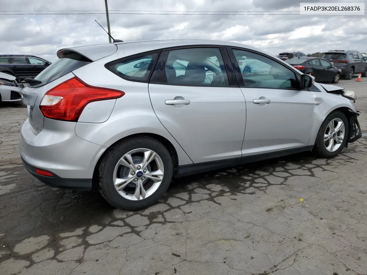 2014 Ford Focus Se VIN: 1FADP3K20EL268376 Lot: 78544404