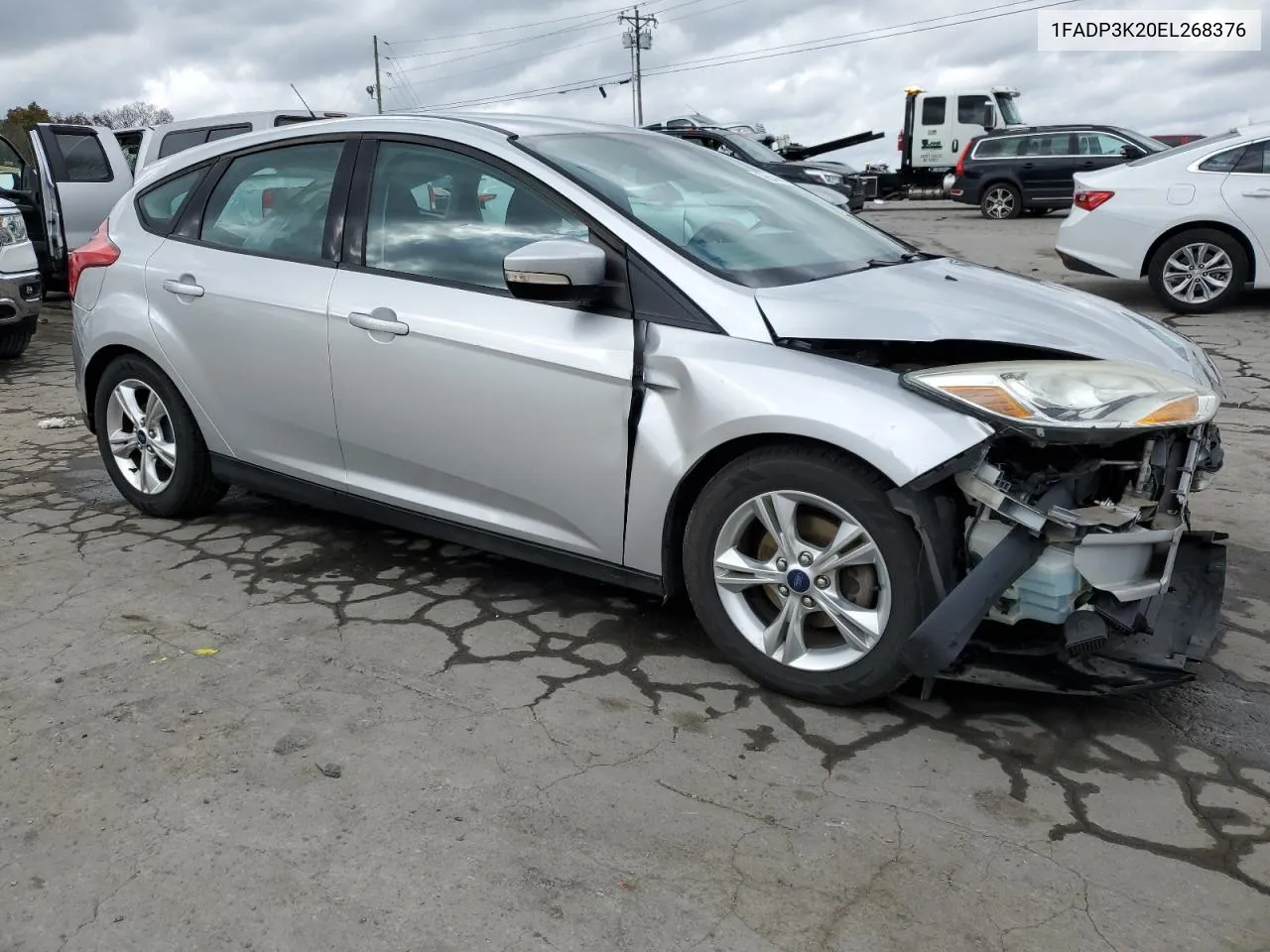 2014 Ford Focus Se VIN: 1FADP3K20EL268376 Lot: 78544404