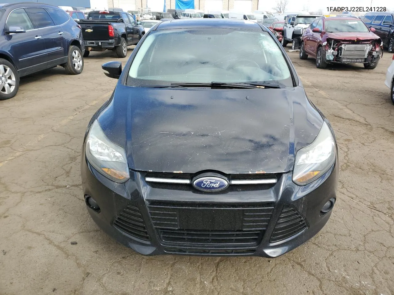 2014 Ford Focus Titanium VIN: 1FADP3J22EL241228 Lot: 78575794