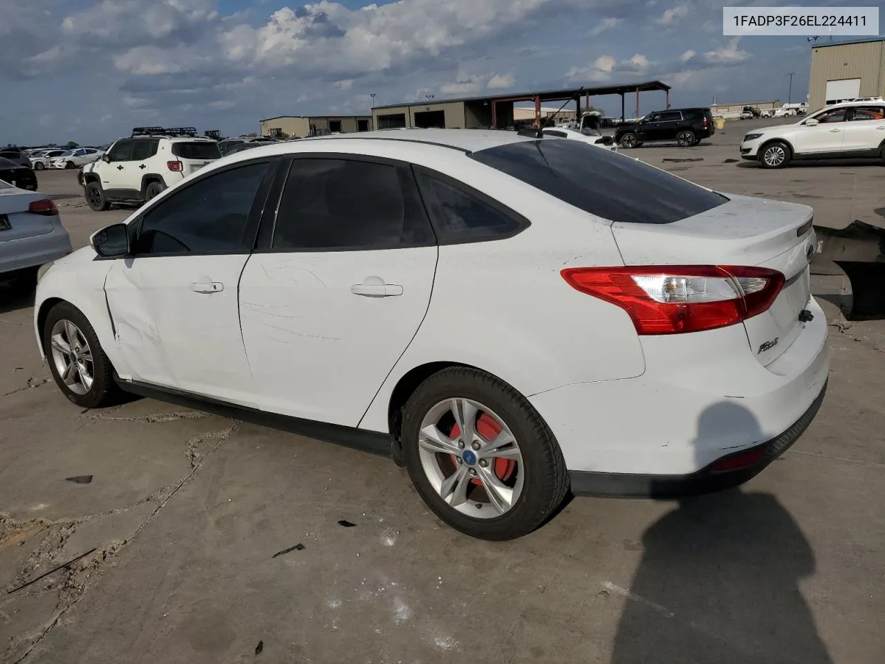 2014 Ford Focus Se VIN: 1FADP3F26EL224411 Lot: 78597114