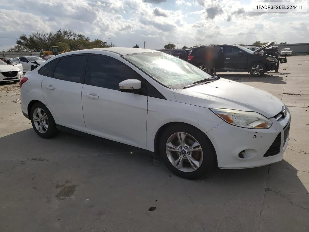 2014 Ford Focus Se VIN: 1FADP3F26EL224411 Lot: 78597114