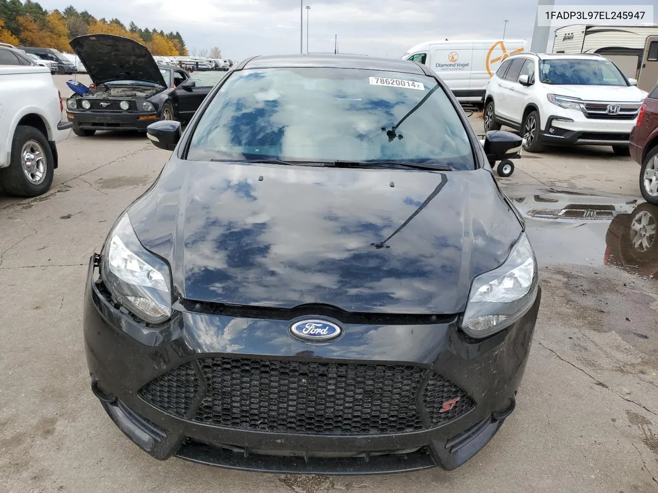 2014 Ford Focus St VIN: 1FADP3L97EL245947 Lot: 78620014