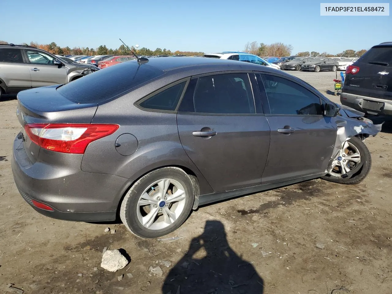 1FADP3F21EL458472 2014 Ford Focus Se