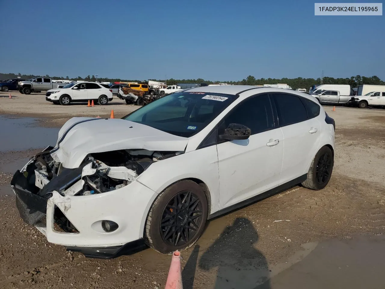 2014 Ford Focus Se VIN: 1FADP3K24EL195965 Lot: 78790264