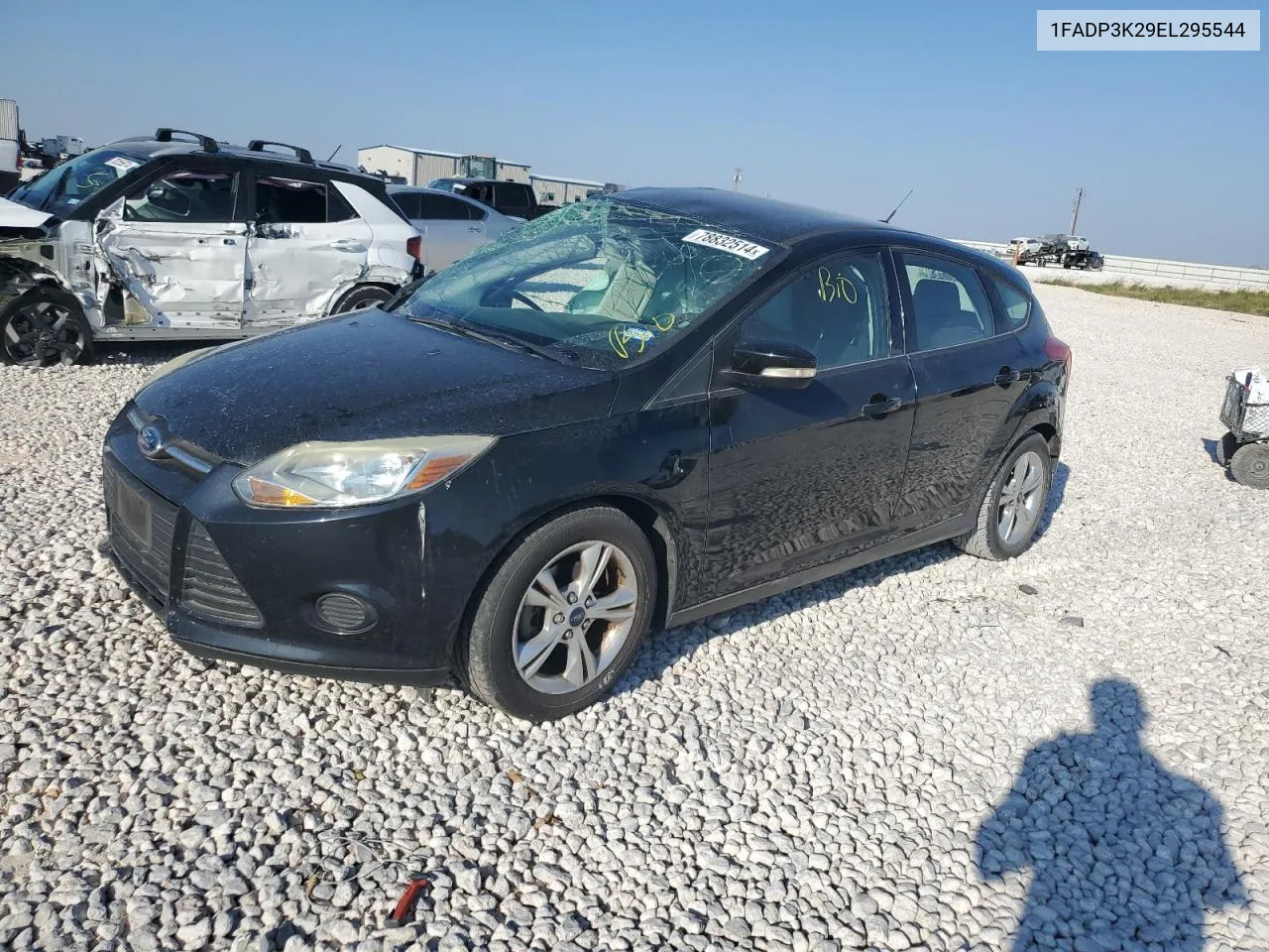 2014 Ford Focus Se VIN: 1FADP3K29EL295544 Lot: 78832514