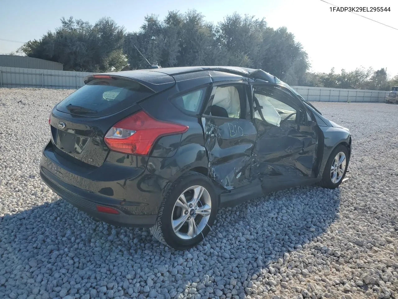 2014 Ford Focus Se VIN: 1FADP3K29EL295544 Lot: 78832514