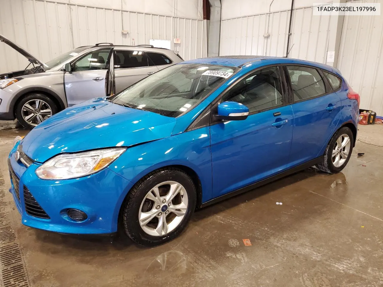 2014 Ford Focus Se VIN: 1FADP3K23EL197996 Lot: 78909734