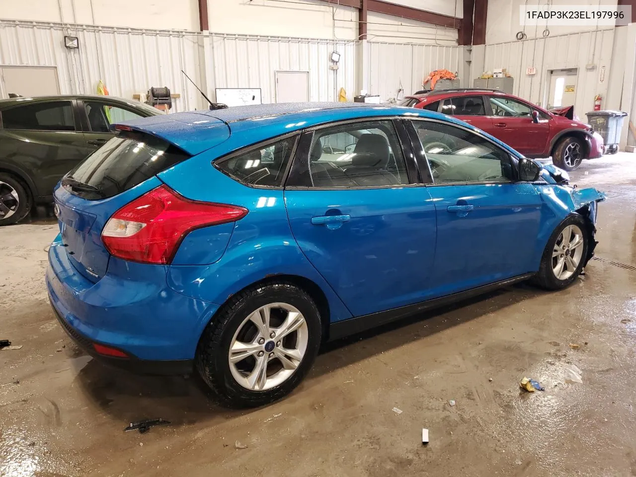 2014 Ford Focus Se VIN: 1FADP3K23EL197996 Lot: 78909734