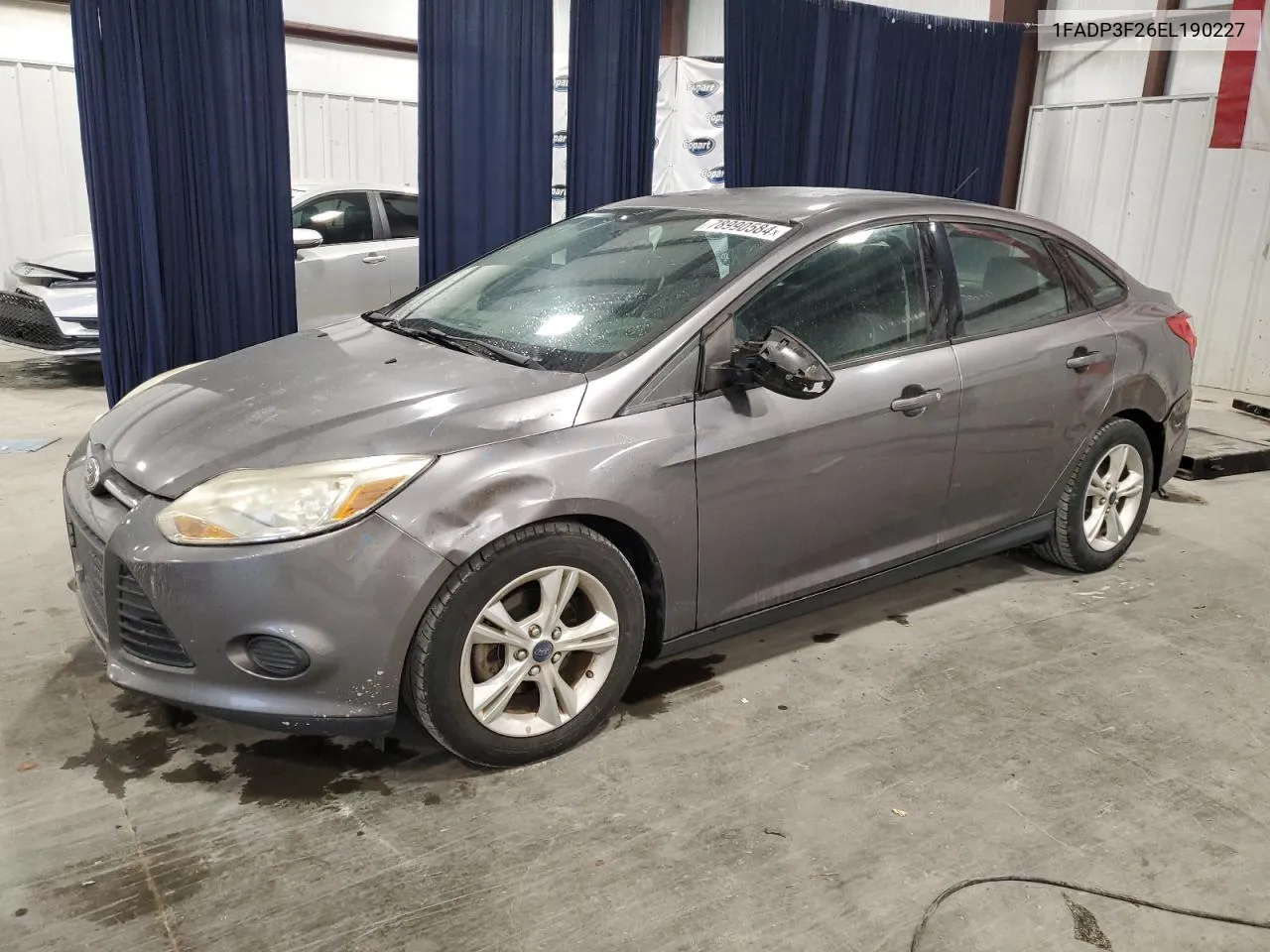 2014 Ford Focus Se VIN: 1FADP3F26EL190227 Lot: 78990584