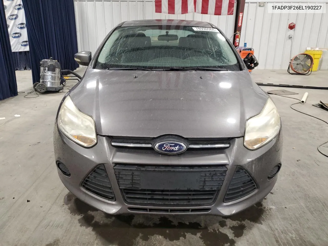 2014 Ford Focus Se VIN: 1FADP3F26EL190227 Lot: 78990584