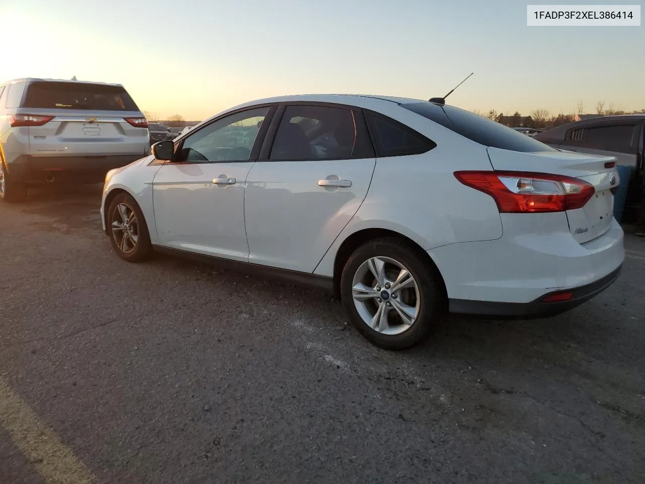 2014 Ford Focus Se VIN: 1FADP3F2XEL386414 Lot: 79102154