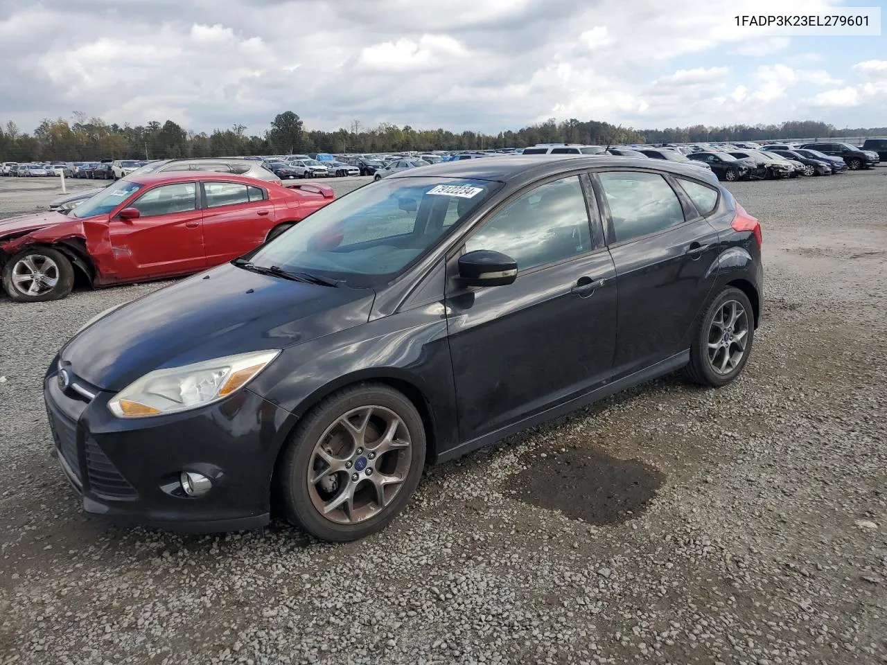 2014 Ford Focus Se VIN: 1FADP3K23EL279601 Lot: 79122234