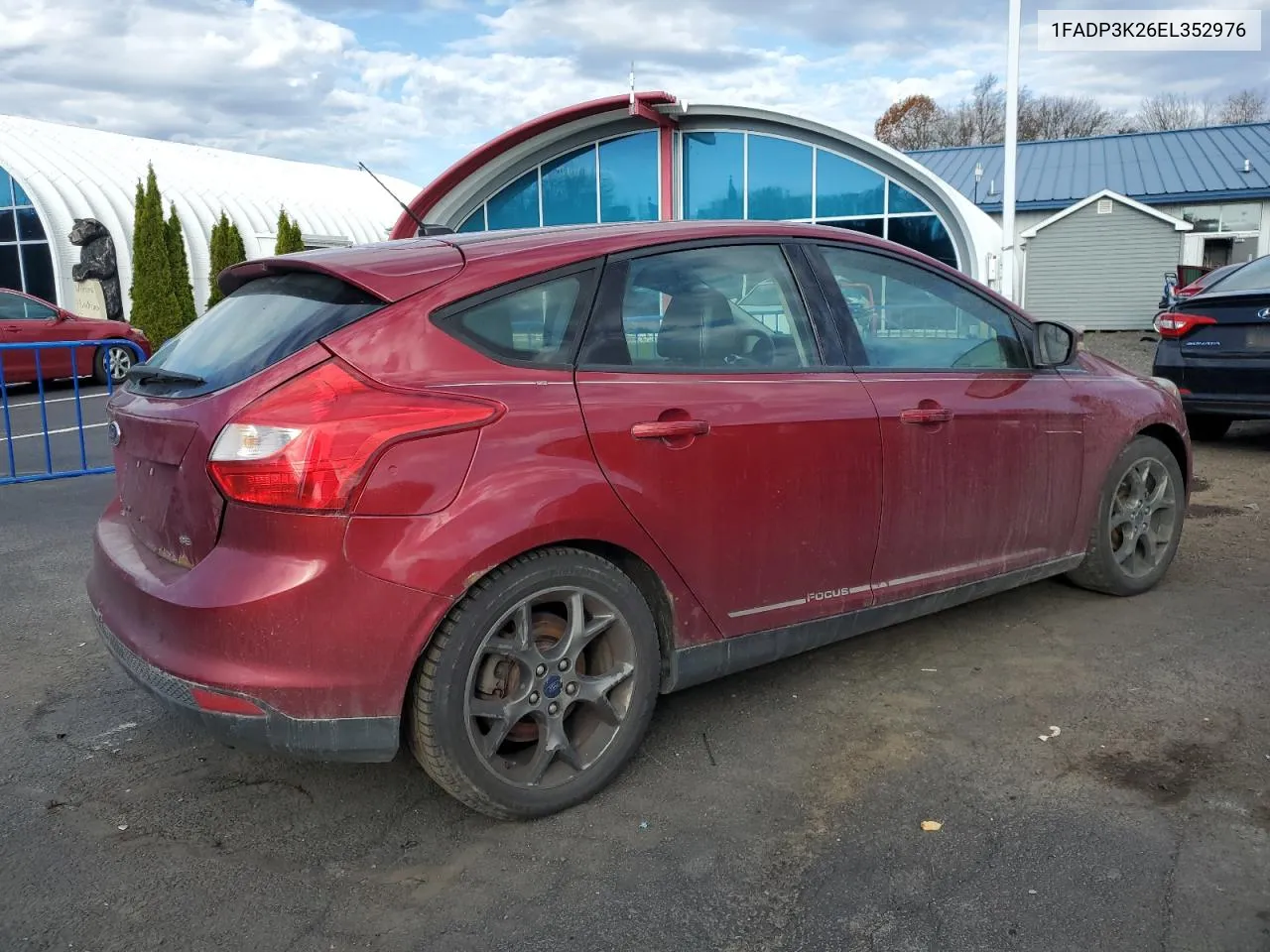 2014 Ford Focus Se VIN: 1FADP3K26EL352976 Lot: 79190684