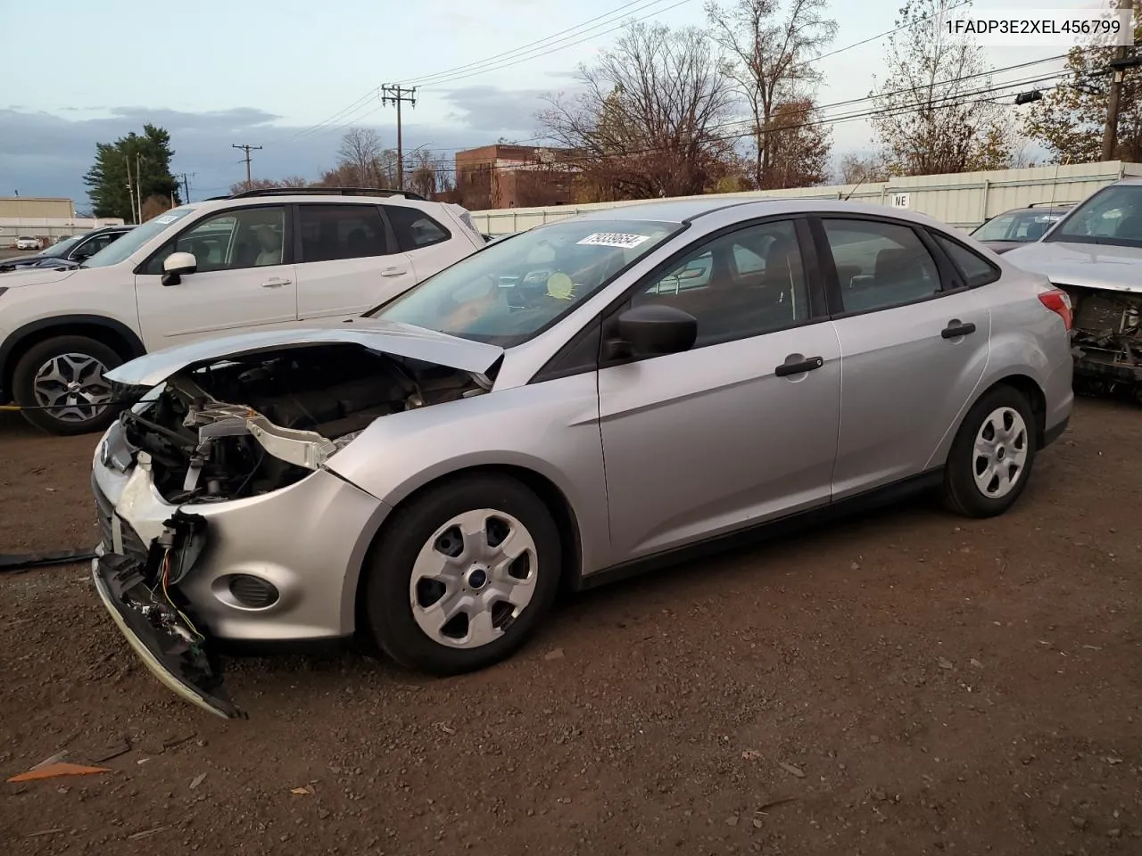 2014 Ford Focus S VIN: 1FADP3E2XEL456799 Lot: 79339654