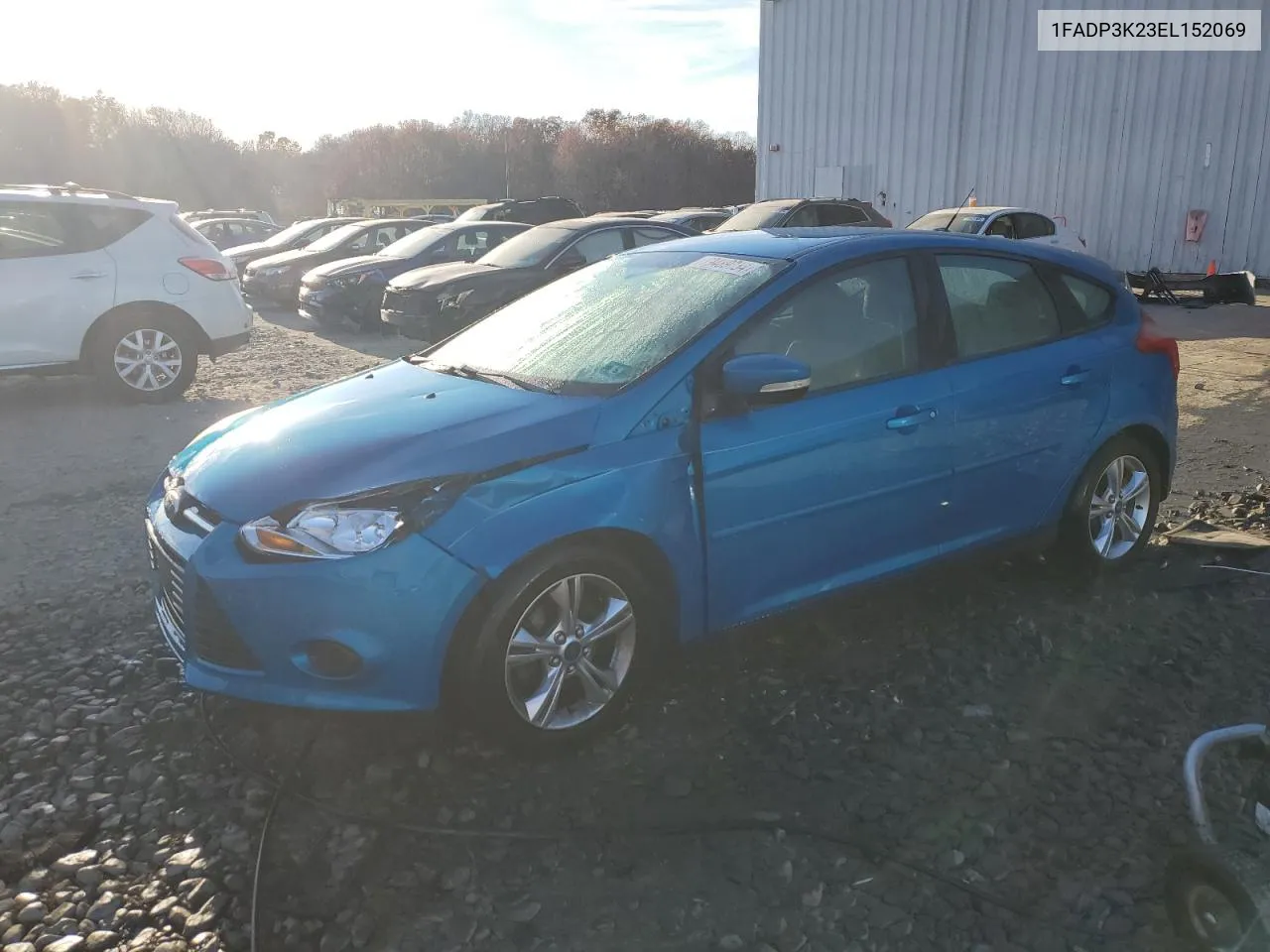 2014 Ford Focus Se VIN: 1FADP3K23EL152069 Lot: 79489834