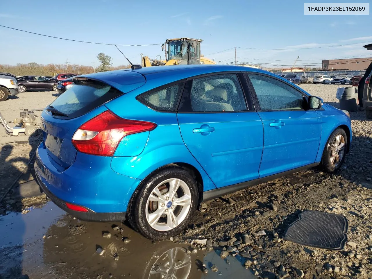 2014 Ford Focus Se VIN: 1FADP3K23EL152069 Lot: 79489834