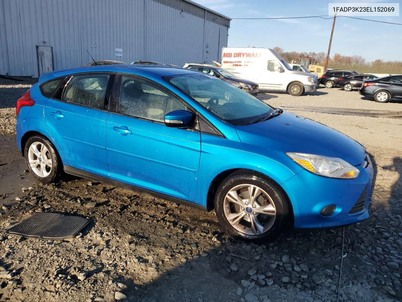 2014 Ford Focus Se VIN: 1FADP3K23EL152069 Lot: 79489834