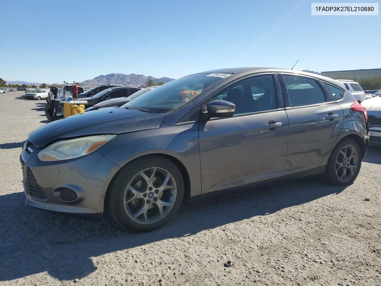 2014 Ford Focus Se VIN: 1FADP3K27EL210880 Lot: 79541334