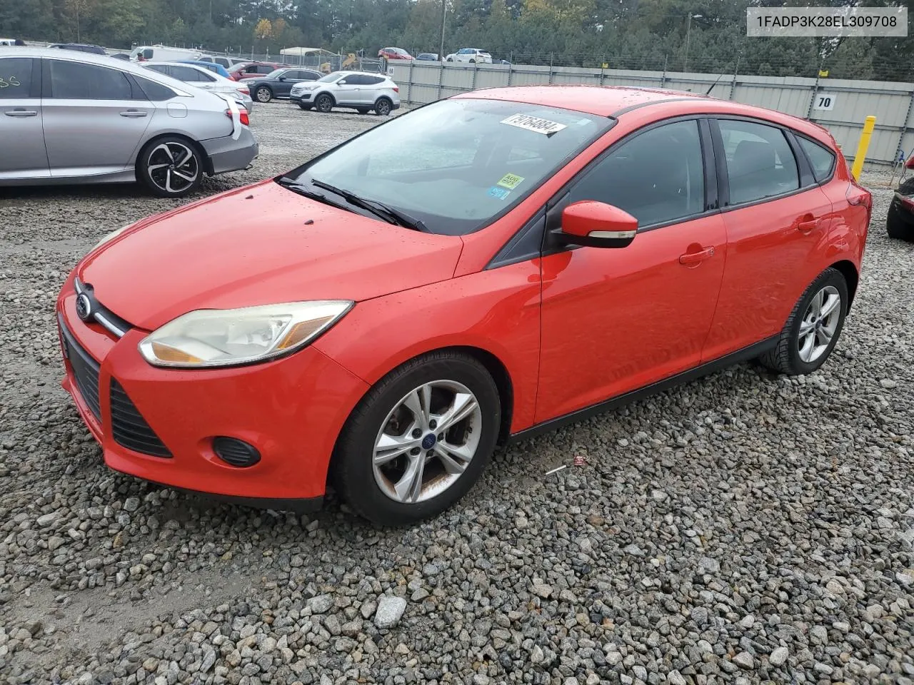 2014 Ford Focus Se VIN: 1FADP3K28EL309708 Lot: 79764884