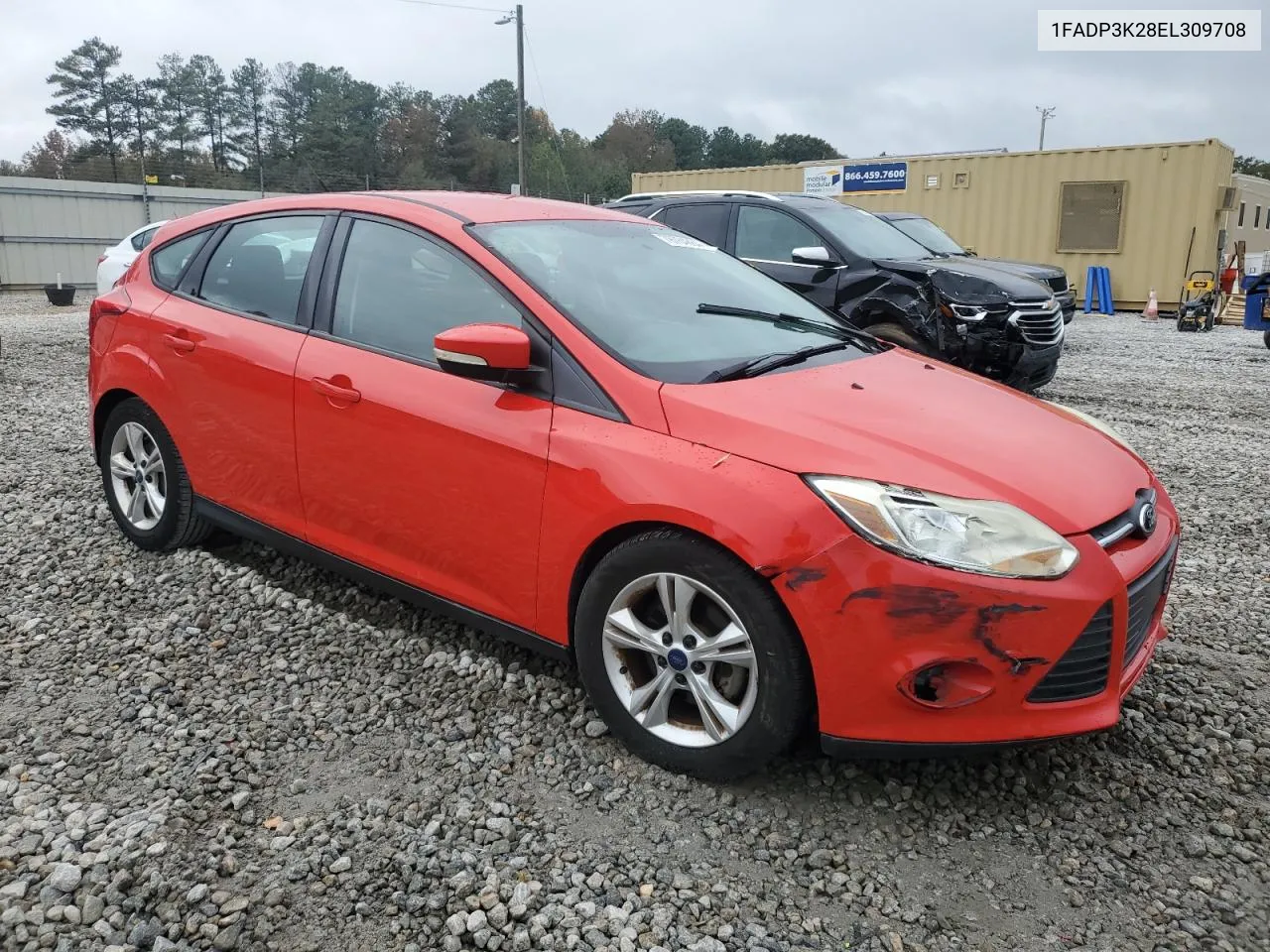 2014 Ford Focus Se VIN: 1FADP3K28EL309708 Lot: 79764884