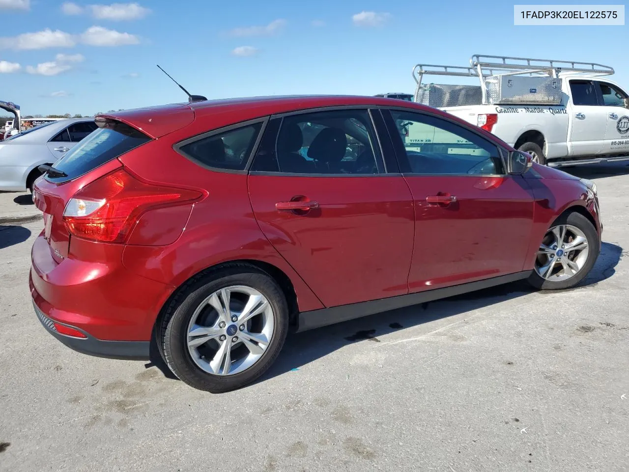 2014 Ford Focus Se VIN: 1FADP3K20EL122575 Lot: 79908174