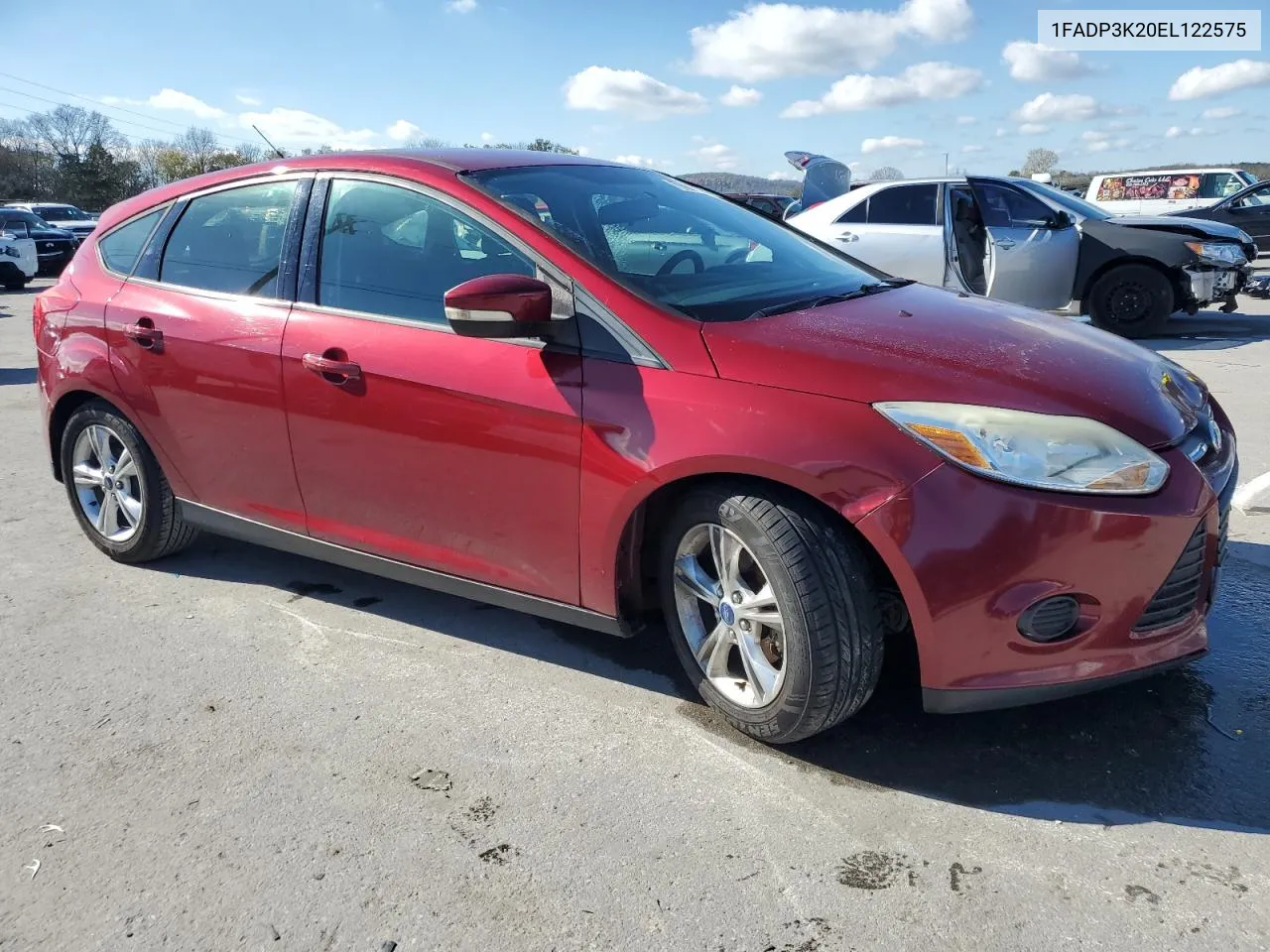 2014 Ford Focus Se VIN: 1FADP3K20EL122575 Lot: 79908174