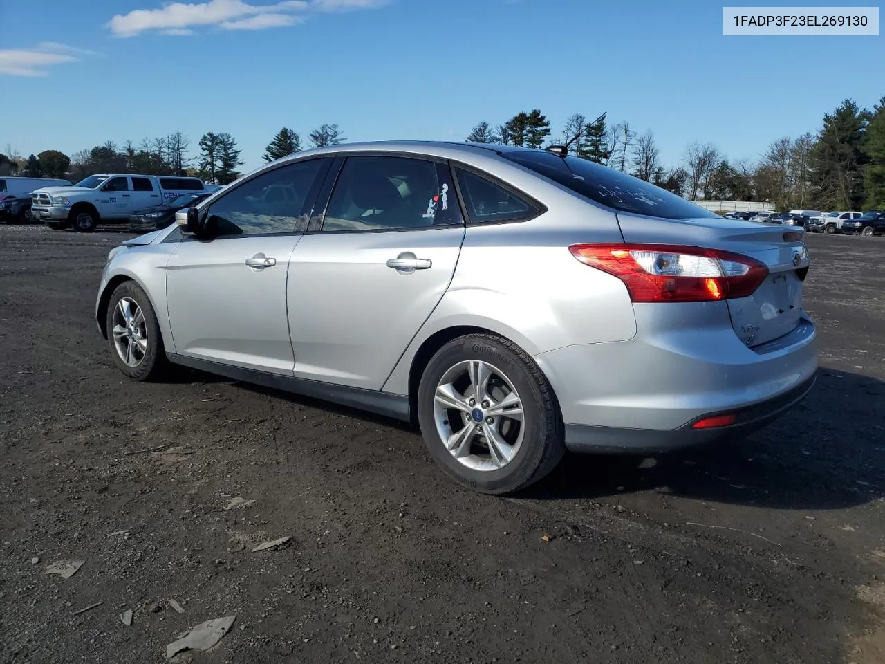 2014 Ford Focus Se VIN: 1FADP3F23EL269130 Lot: 80240334