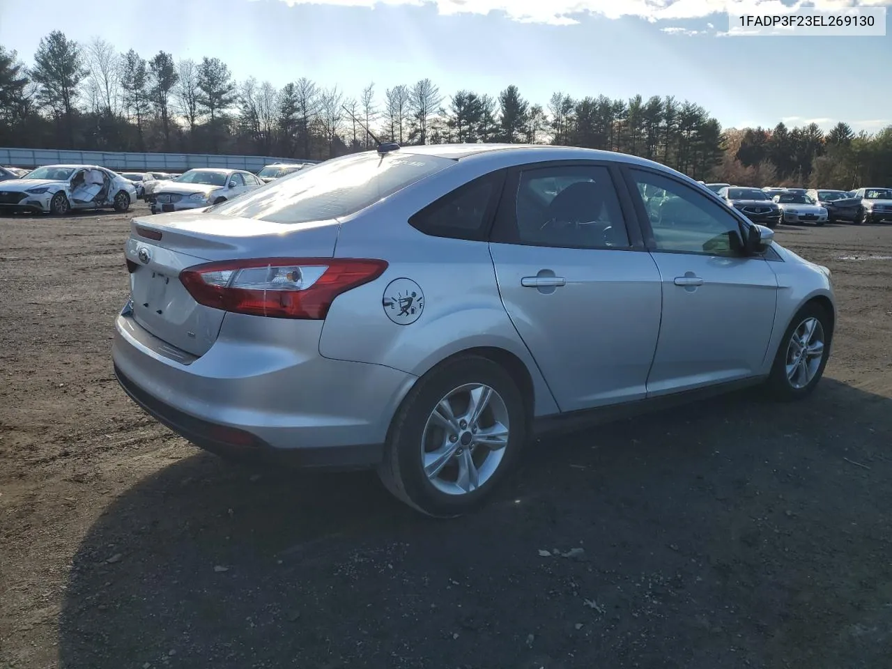 2014 Ford Focus Se VIN: 1FADP3F23EL269130 Lot: 80240334