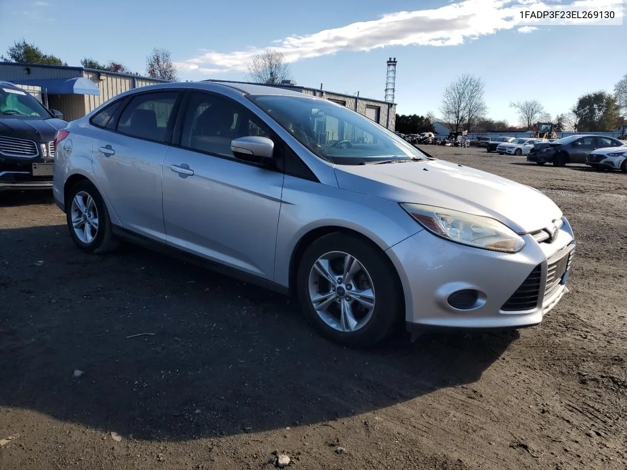 2014 Ford Focus Se VIN: 1FADP3F23EL269130 Lot: 80240334