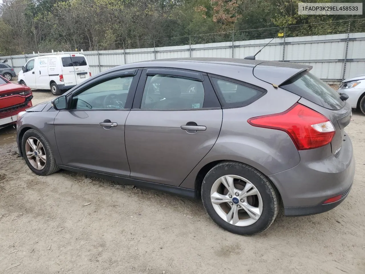 2014 Ford Focus Se VIN: 1FADP3K29EL458533 Lot: 80243444