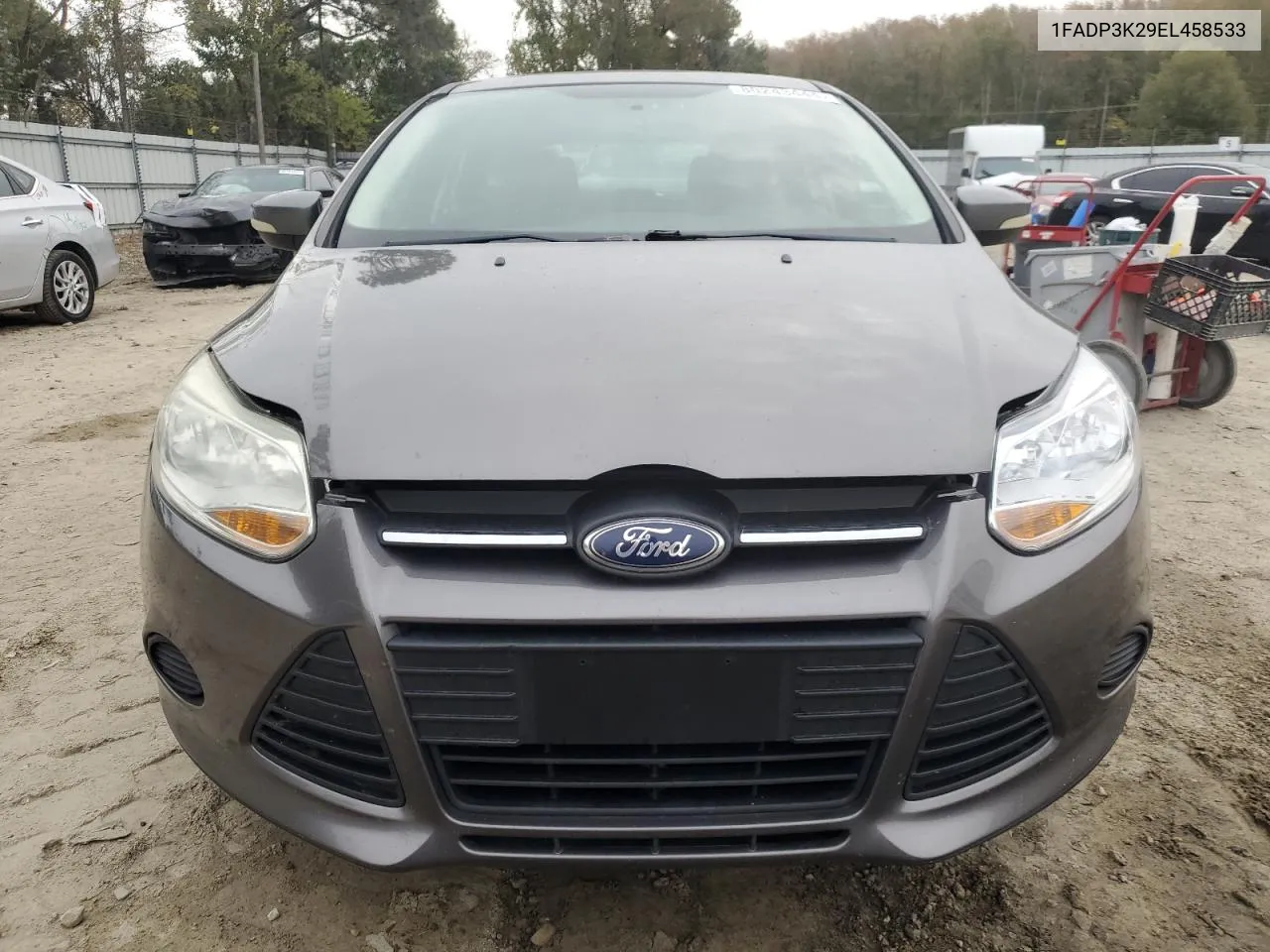 2014 Ford Focus Se VIN: 1FADP3K29EL458533 Lot: 80243444