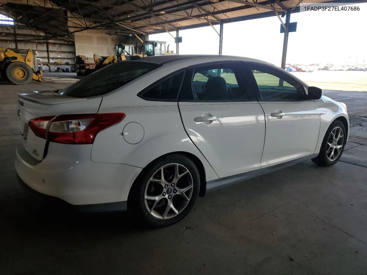 2014 Ford Focus Se VIN: 1FADP3F27EL407686 Lot: 80323154