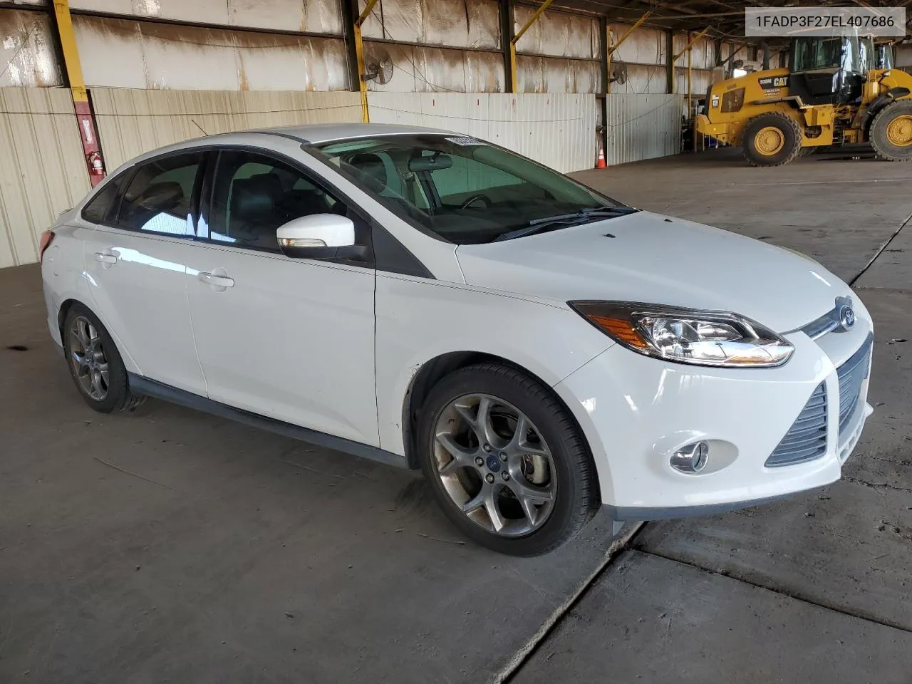 2014 Ford Focus Se VIN: 1FADP3F27EL407686 Lot: 80323154