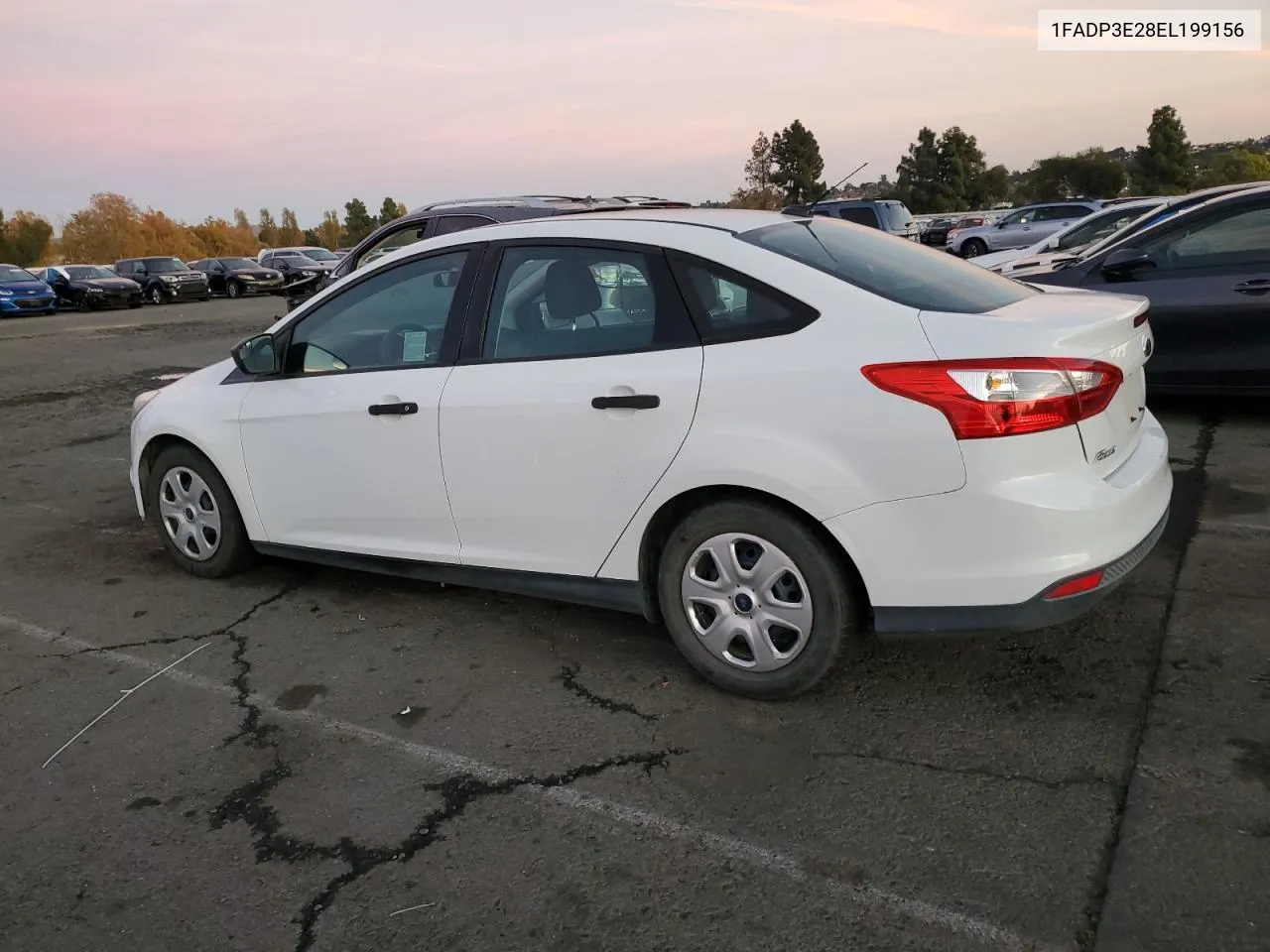 2014 Ford Focus S VIN: 1FADP3E28EL199156 Lot: 80795414