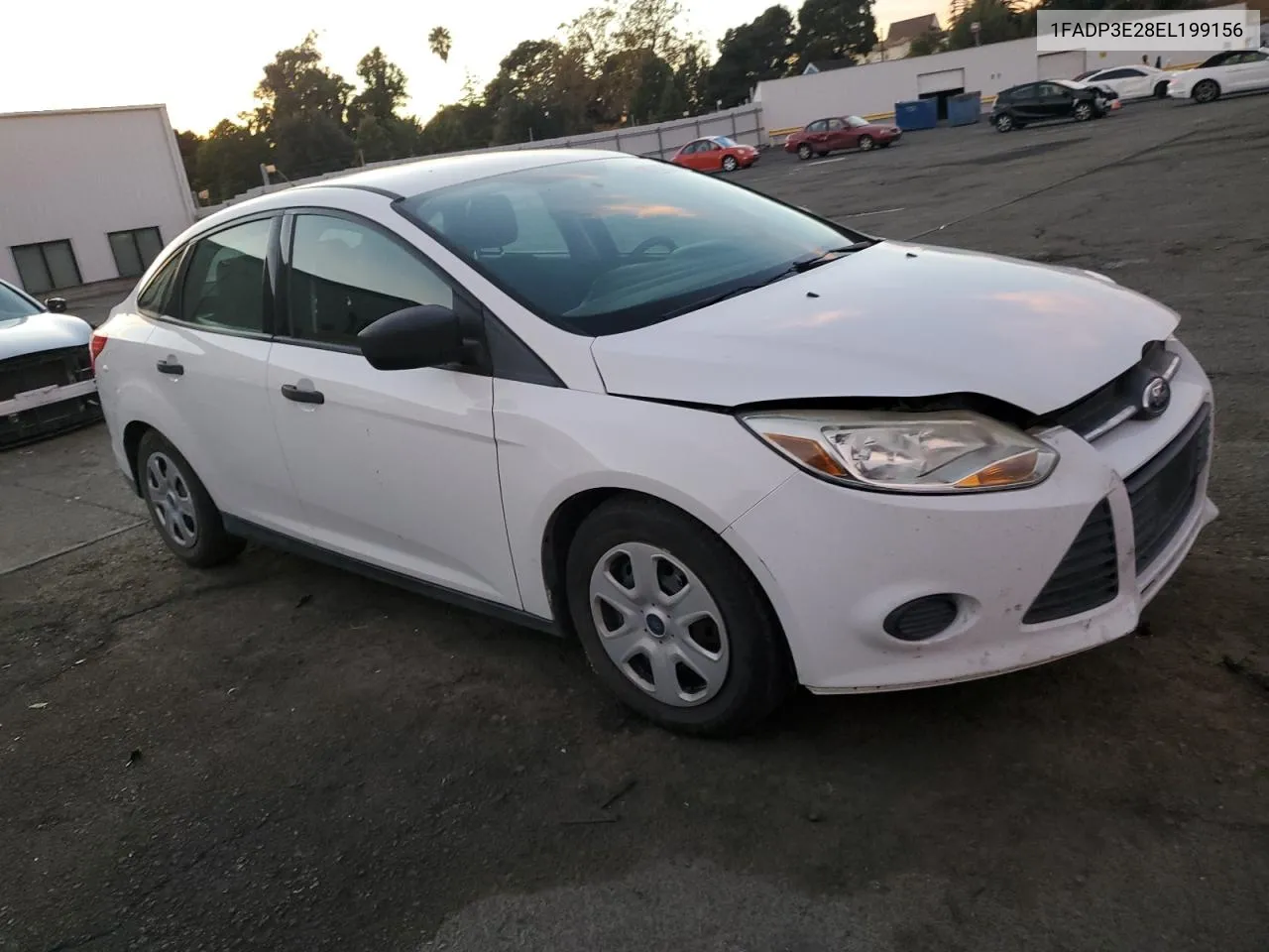 2014 Ford Focus S VIN: 1FADP3E28EL199156 Lot: 80795414