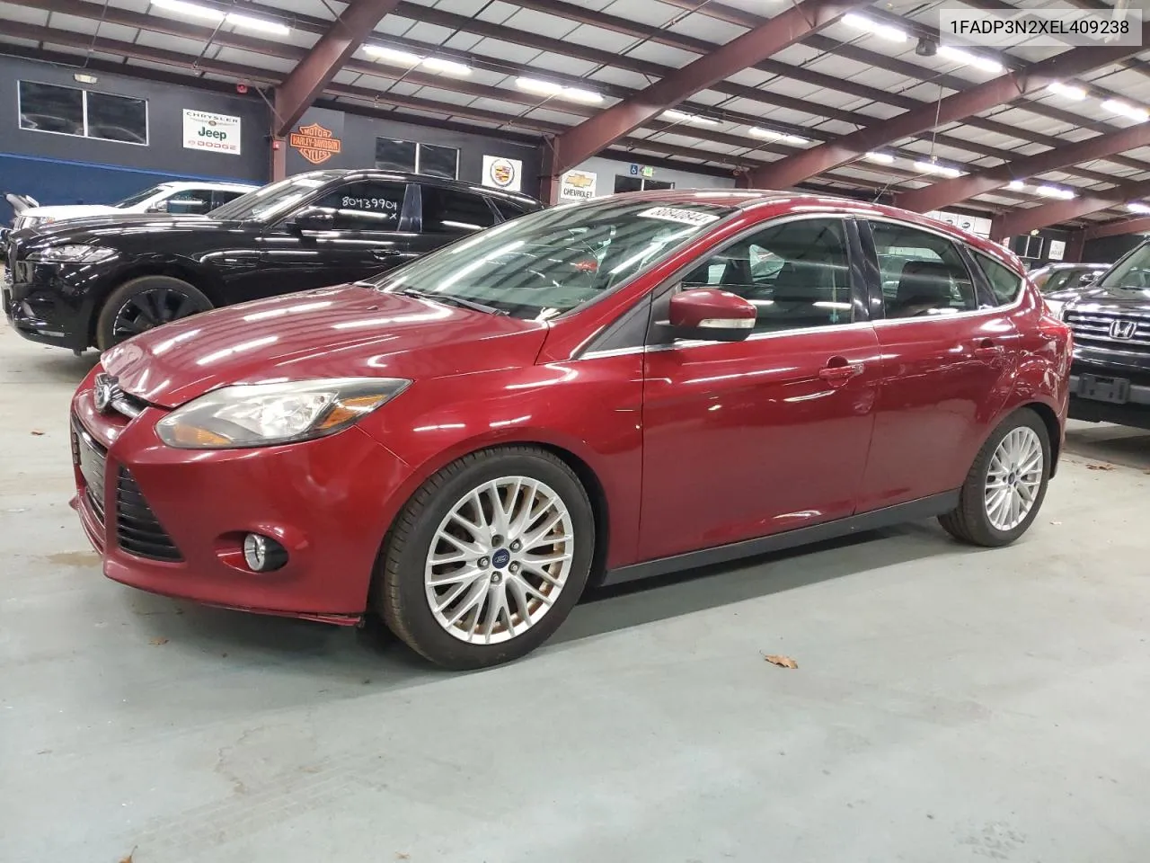 2014 Ford Focus Titanium VIN: 1FADP3N2XEL409238 Lot: 80840844