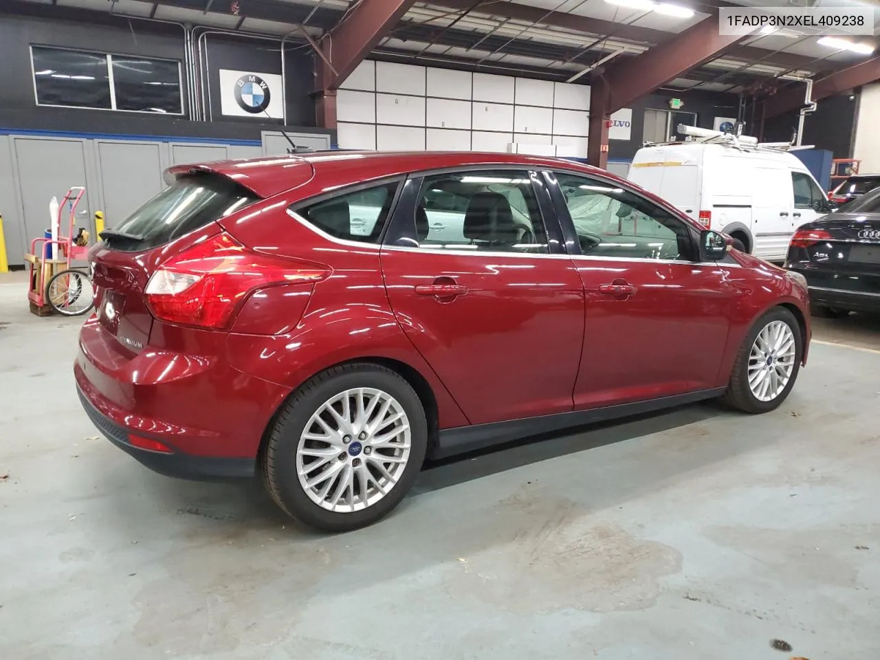 2014 Ford Focus Titanium VIN: 1FADP3N2XEL409238 Lot: 80840844